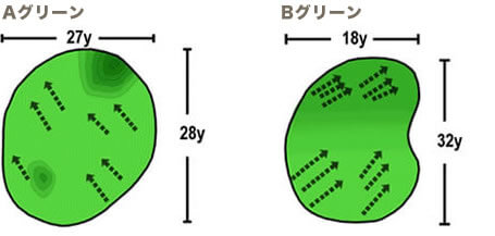 Aグリーン・Bグリーン