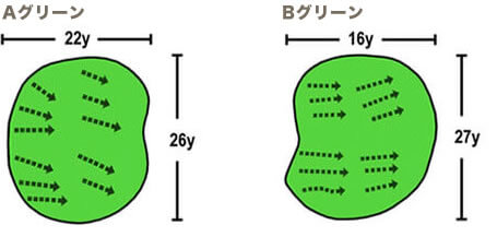 Aグリーン・Bグリーン