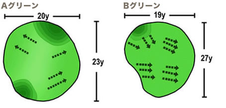 Aグリーン・Bグリーン